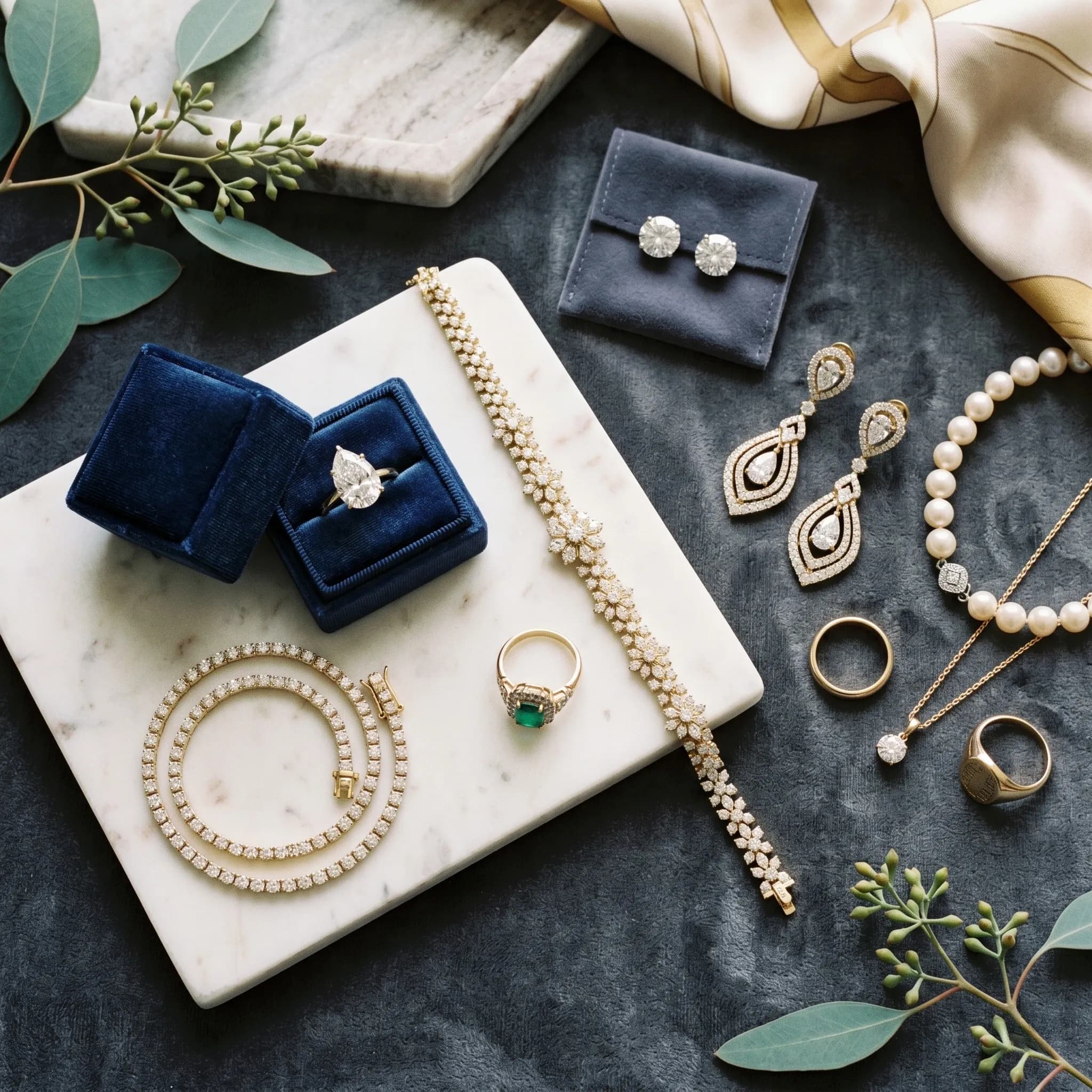 Evening Muse Necklace — editorial product shot